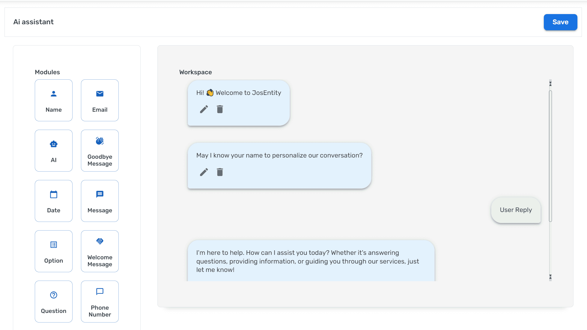 Create Custom AI Chatbot For Website Workflows